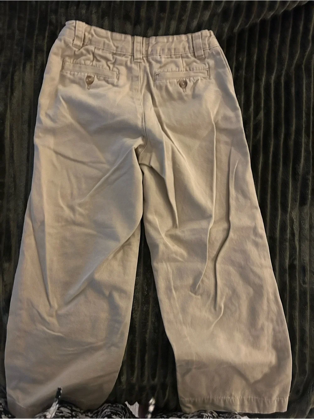 Boys Size 7 The Children's Place Khaki Wide Leg Pants